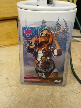 Aew 2025 Mercedes Mońe Pink Pyro /79 Wwe Sasha Banks Rare